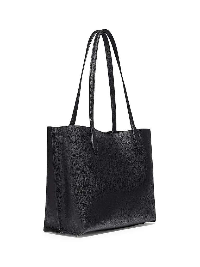商品Coach|Willow Leather Tote,价格¥2609,第3张图片详细描述