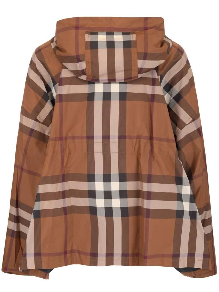 商品Burberry|Burberry Hooded Checked Jacket,价格¥5810,第2张图片详细描述