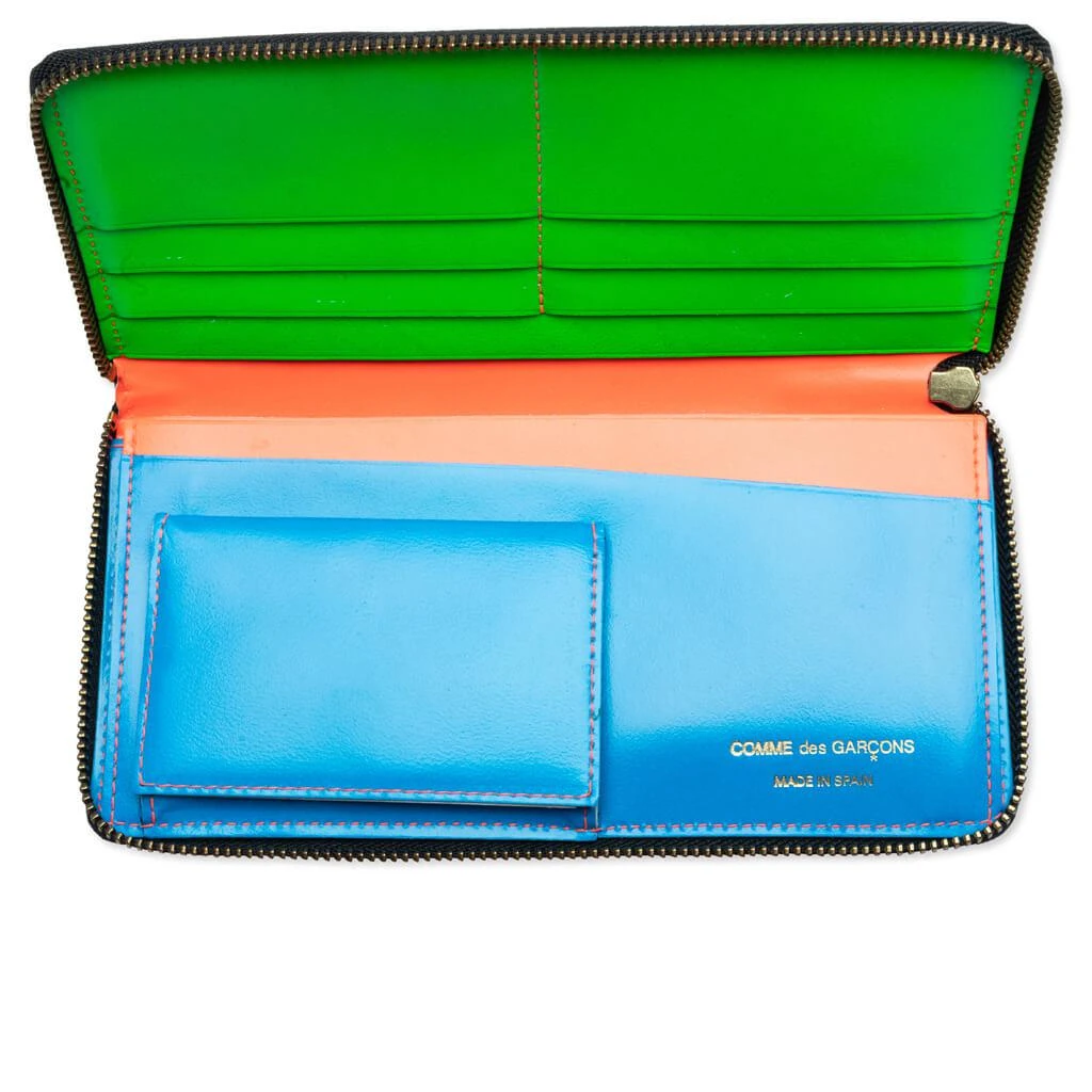 商品Comme des Garcons|Comme des Garcons SA0110SF Super Fluo Wallet - Orange,价格¥2100,第2张图片详细描述