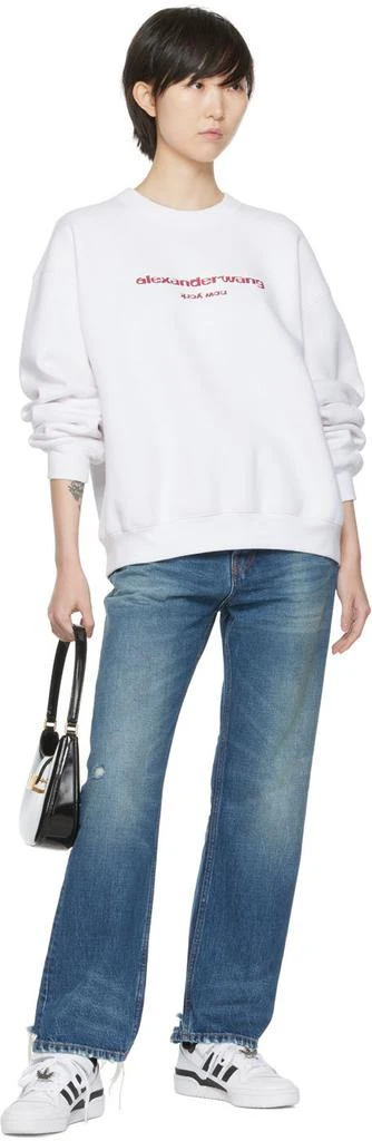商品Alexander Wang|White Cotton Sweatshirt,价格¥1671,第4张图片详细描述