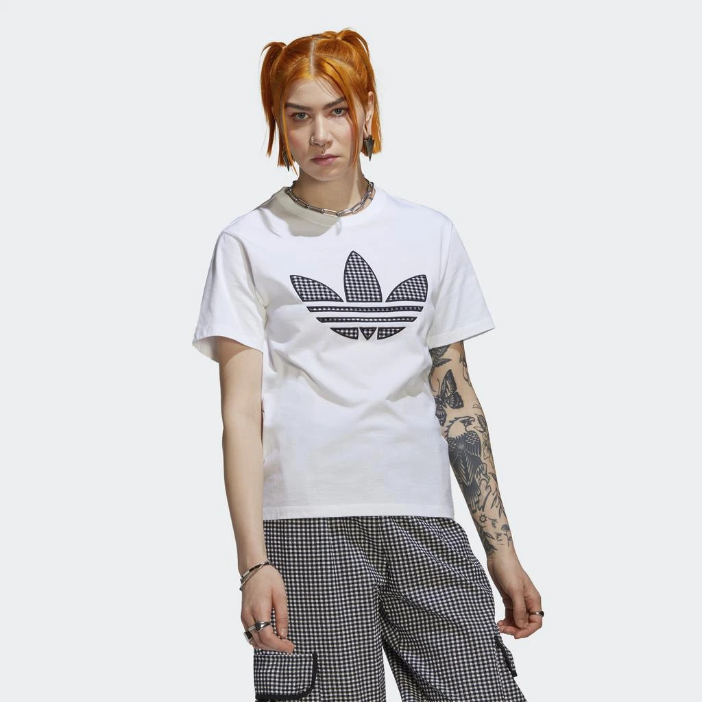 商品Adidas|TEE WITH TREFOIL APPLICATION,价格¥273,第4张图片详细描述