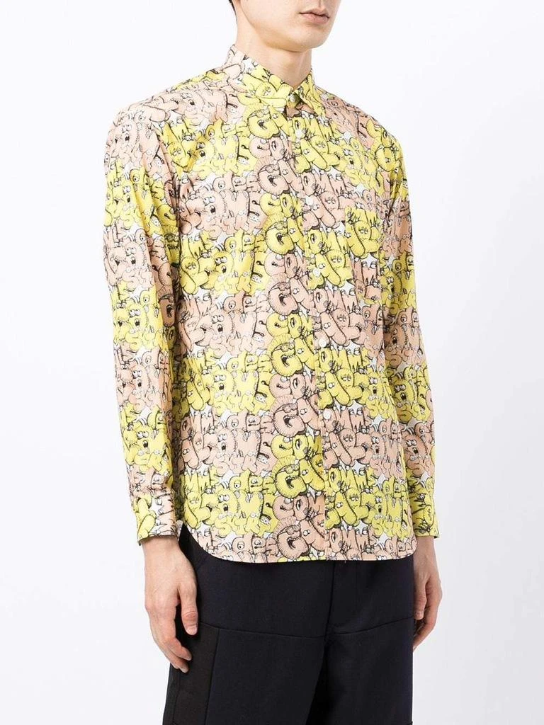 商品Comme des Garcons|COMME DES GARCONS SHIRT X KAWS MEN CLASSIC PRINTED SHIRT,价格¥1417,第1张图片