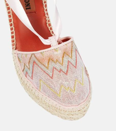 Zig-zag wedge espadrilles 商品