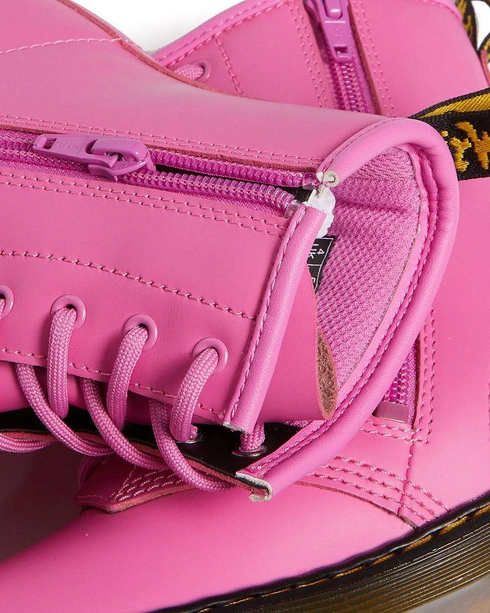商品Dr. Martens|Girls' 1460 Junior Thrift Pink Boots - Toddler, Little Kid, Big Kid,价格¥421,第4张图片详细描述