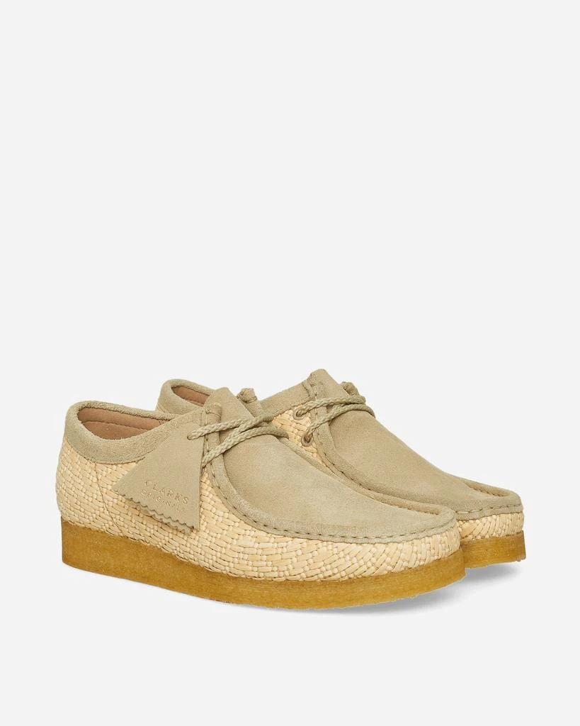 商品Clarks|Wallabee Natural Int Shoes Beige,价格¥790,第2张图片详细描述
