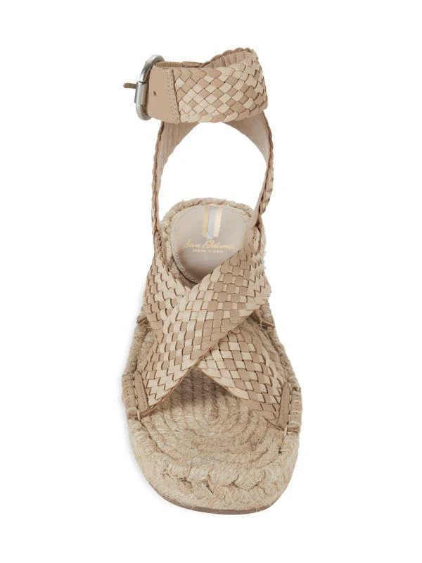 商品Sam Edelman|Dakota Leather Espadrille Sandals,价格¥342,第5张图片详细描述