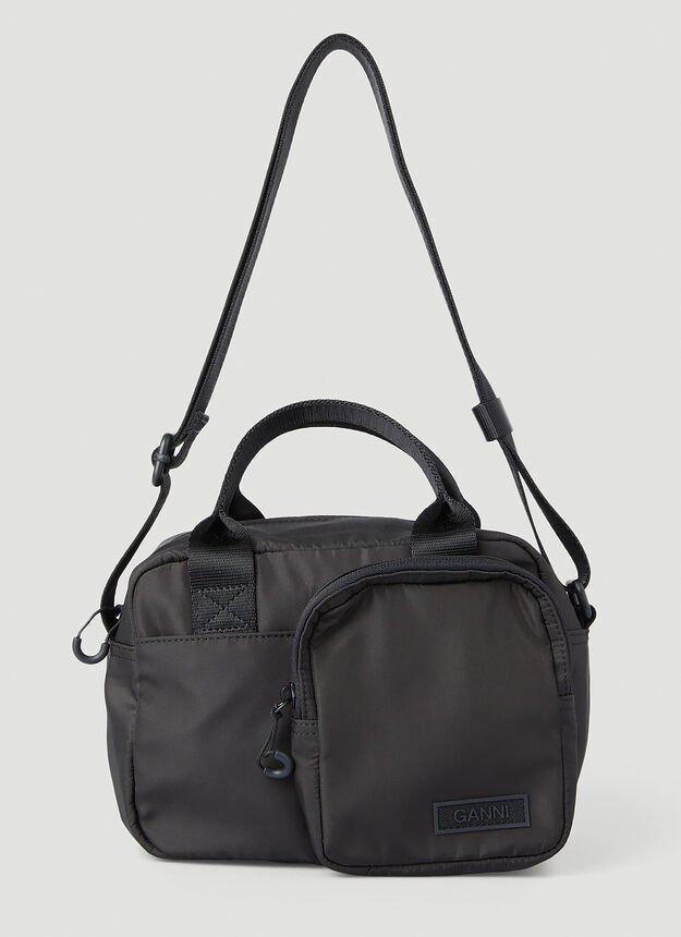 商品Ganni|Festival Shoulder Bag in Black,价格¥1258,第1张图片