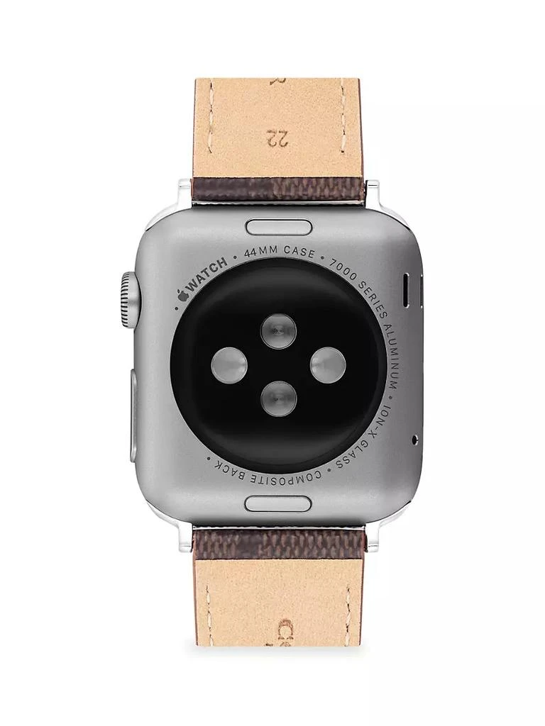 商品Coach|Apple Watch® Signature Canvas Strap,价格¥713,第4张图片详细描述