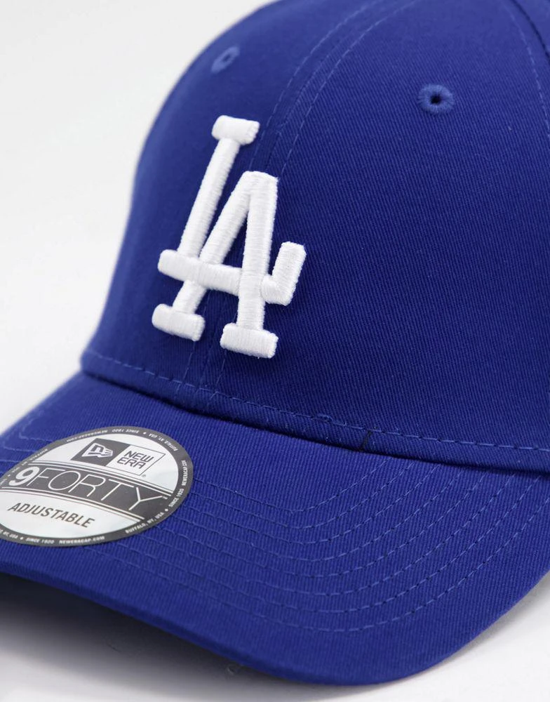 商品New Era|New Era MLB 9forty LA Dodgers adjustable unisex cap in blue,价格¥218,第2张图片详细描述