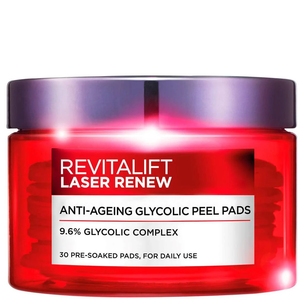 商品L'Oreal Paris|Revitalift Laser 果酸棉片 - 25片,价格¥225,第1张图片