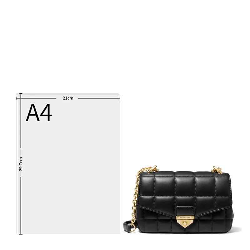 MICHAEL KORS 黑色女士单肩包 30H0G1SL1T-BLACK 商品