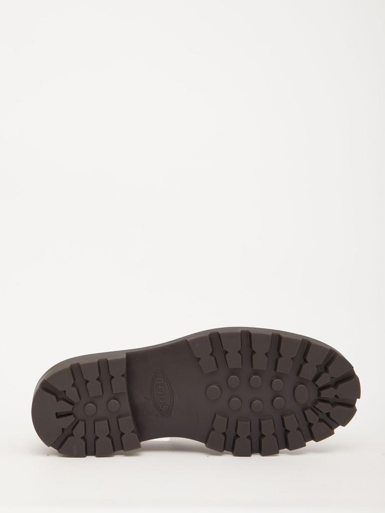 商品Tod's|Tod's Brown Leather Loafers,价格¥4387,第6张图片详细描述