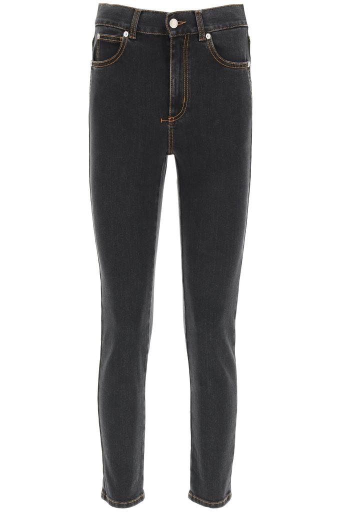 Alexander mcqueen high waisted jeans商品第1张图片规格展示