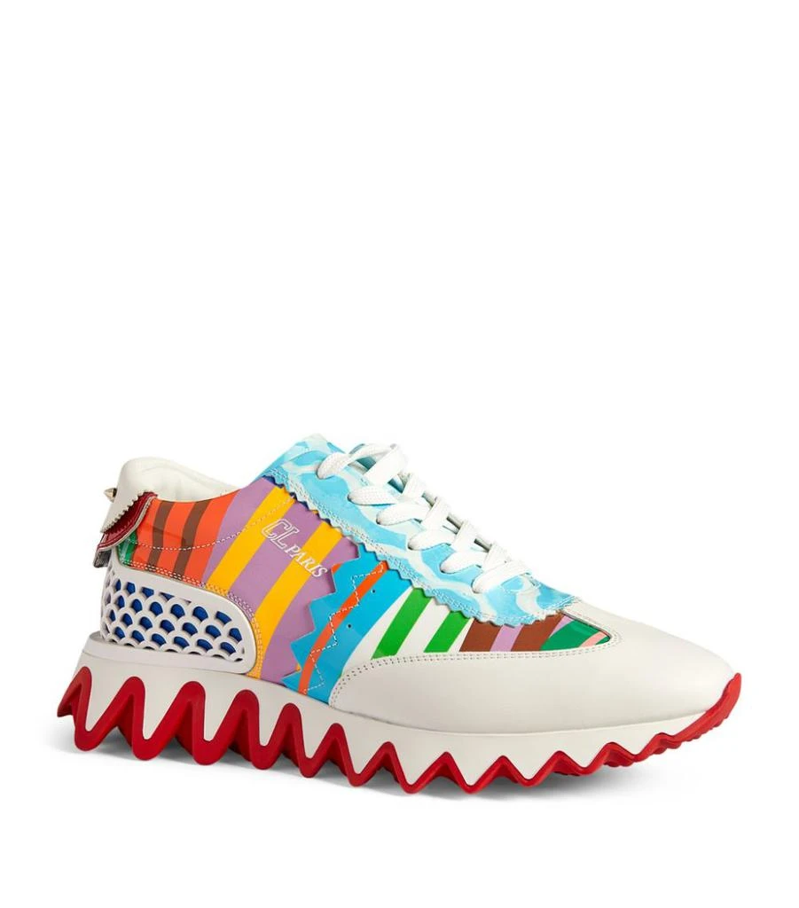 商品Christian Louboutin|Loubishark Donna Patent Sneakers,价格¥7067,第4张图片详细描述