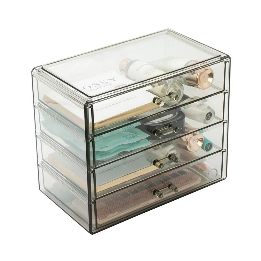 商品Sorbus|Cosmetic Makeup and Jewelry Storage Case Display - 4 Large Drawers,价格¥373,第5张图片详细描述