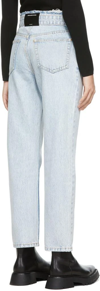 商品Alexander Wang|Blue Slim Fray Jeans,价格¥1262,第3张图片详细描述