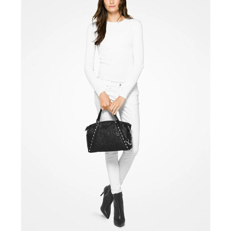 商品Michael Kors|MICHAEL  Sadie Large Top-Zip Satchel,价格¥1901,第2张图片详细描述