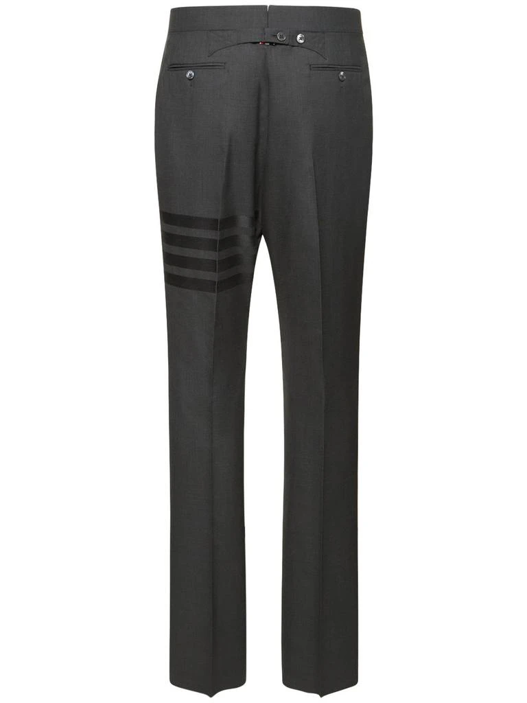 商品Thom Browne|Classic Wool Pants W/ Stripes,价格¥4790,第4张图片详细描述