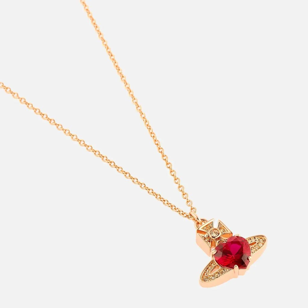 商品Vivienne Westwood|Vivienne Westwood Ariella Gold-Tone Cubic Zirconia Pendant Necklace,价格¥971,第3张图片详细描述