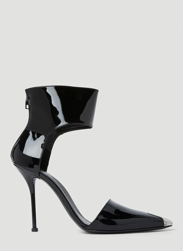 商品Alexander McQueen|Toe Cap High Heels in Black,价格¥4222,第1张图片