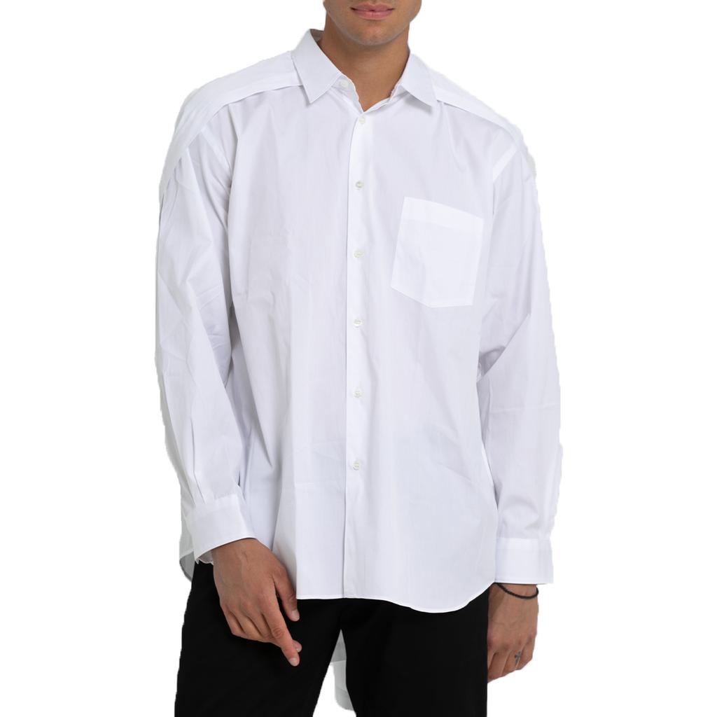 Long-Sleeve Buttoned Shirt商品第1张图片规格展示