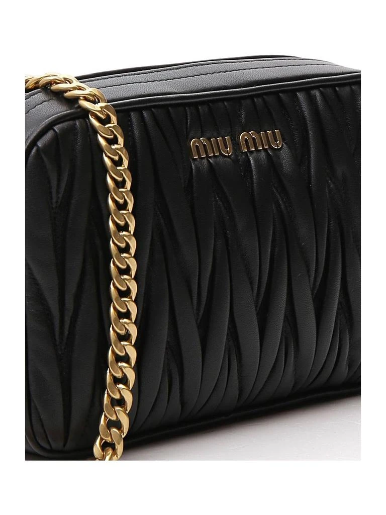 商品Miu Miu|Miu Miu Matelassé Shoulder Bag,价格¥15704,第4张图片详细描述