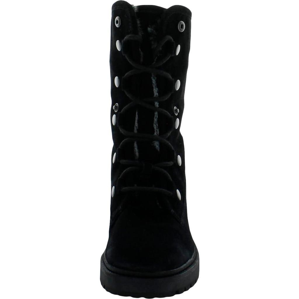Canon Womens Faux Fur Lined Water Repellent Mid-Calf Boots商品第2张图片规格展示
