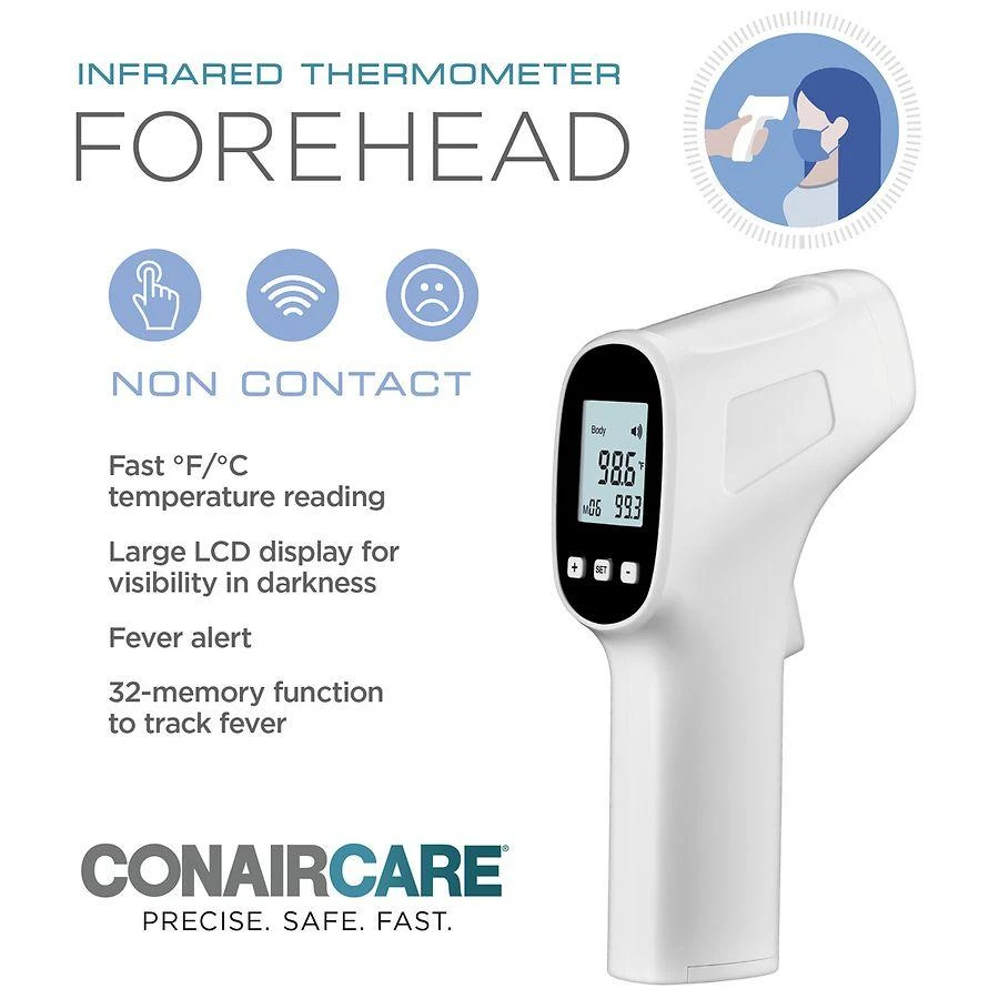商品Conair|Conair额温枪,价格¥372,第4张图片详细描述