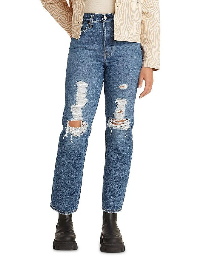 商品Levi's|Wedgie High Rise Straight Jeans in Oxnard,价格¥220,第5张图片详细描述