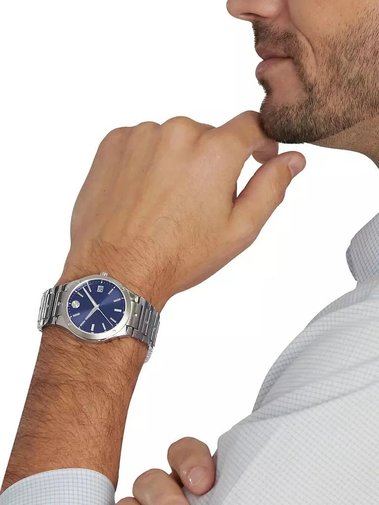 商品Movado|SE Stainless Steel Bracelet Watch,价格¥8952,第4张图片详细描述