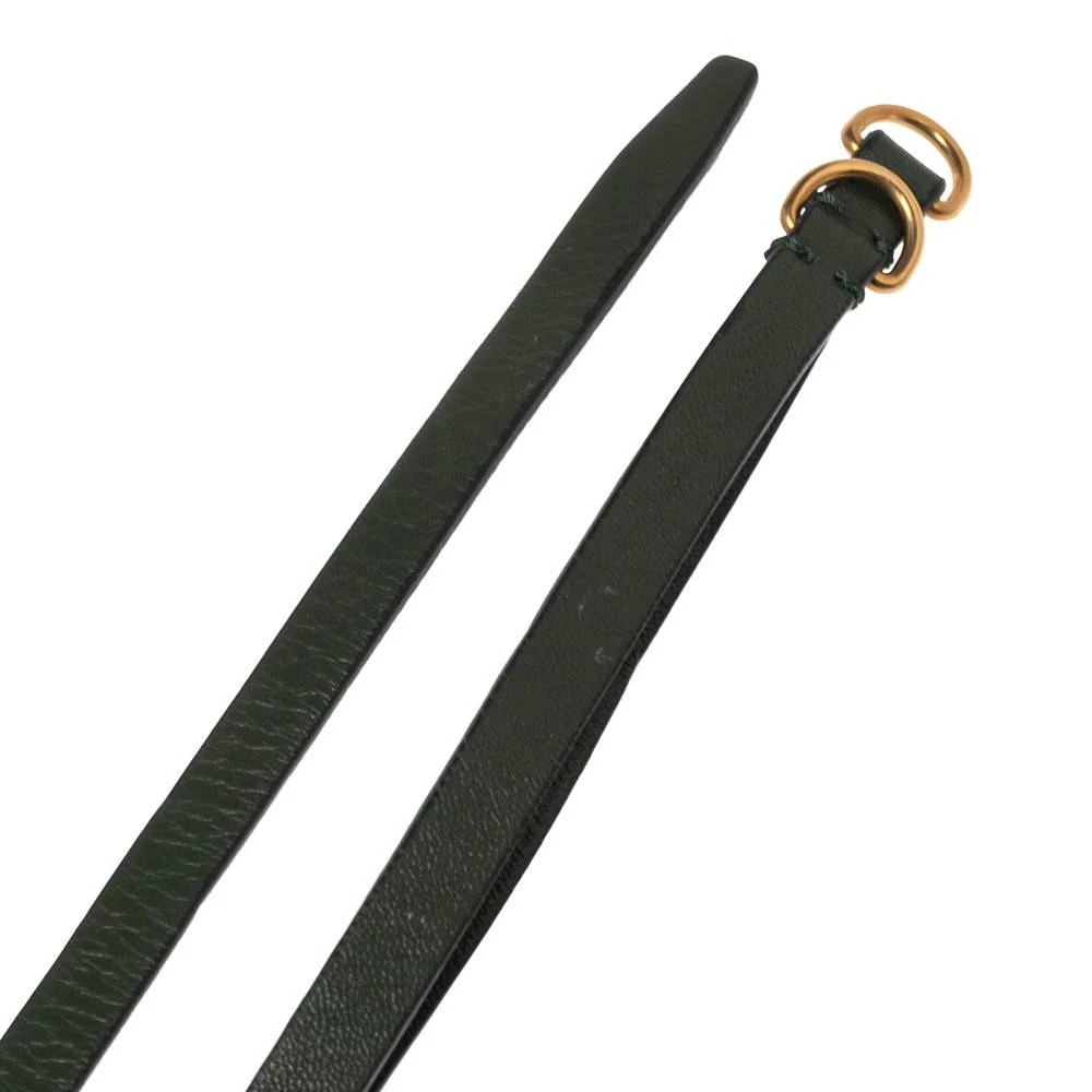 商品Burberry|Burberry Green Leather Grommet Waist Belt M/L,价格¥983,第4张图片详细描述