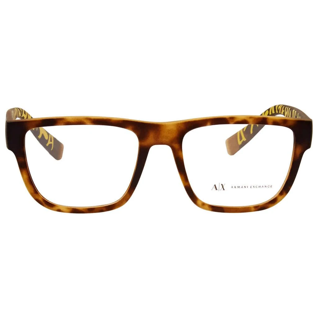 商品Armani Exchange|Armani Exchange Demo Square Unisex Eyeglasses AX3062 8078 54,价格¥274,第2张图片详细描述