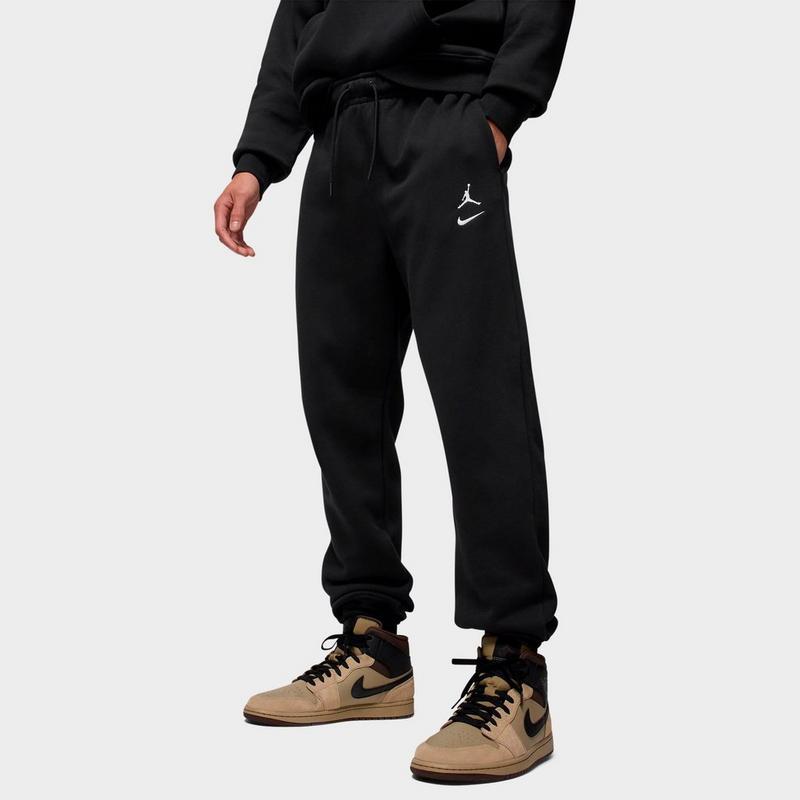 jordan fleece pants black