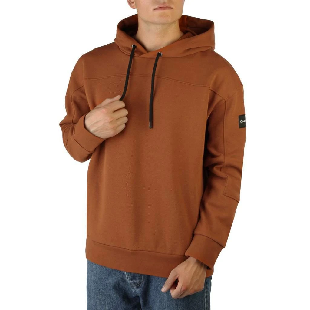 商品Calvin Klein|Calvin Klein hooded solid color Sweatshirt,价格¥749,第4张图片详细描述