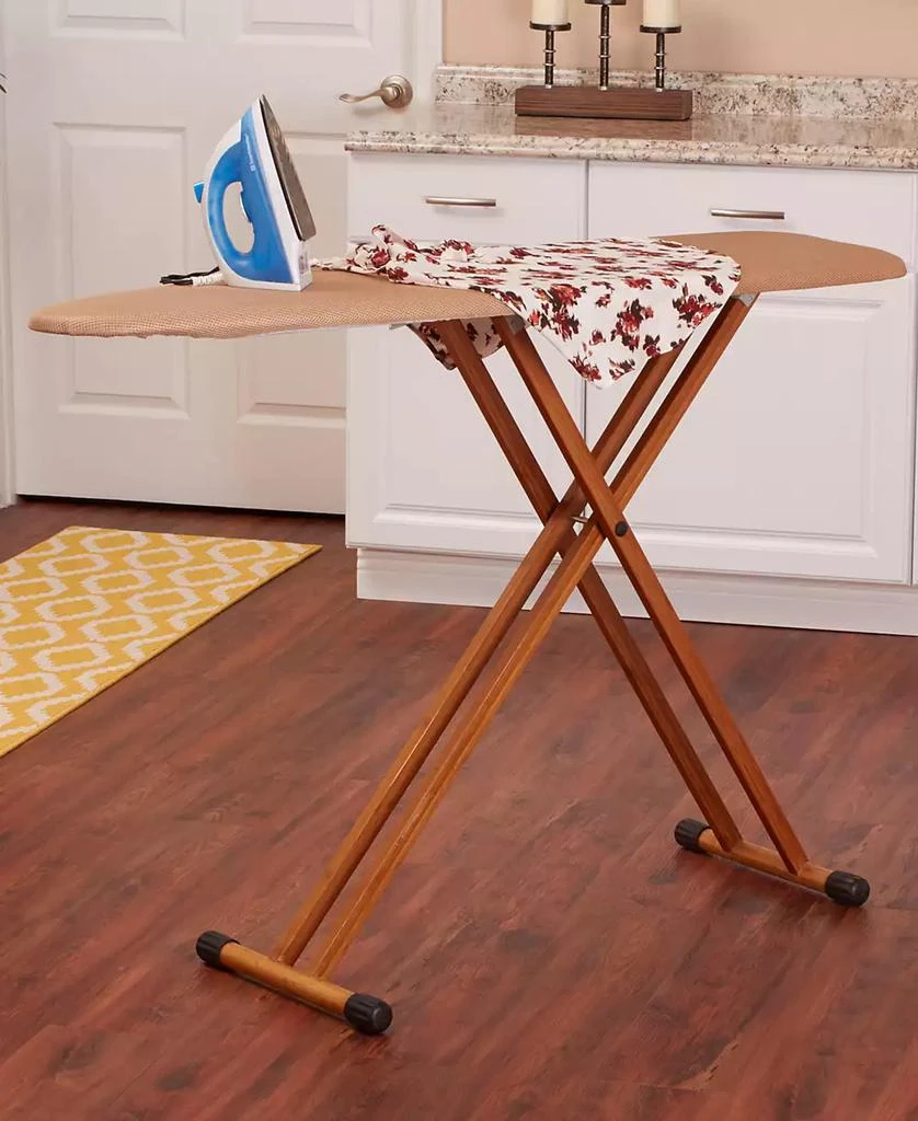 商品Household Essentials|Ironing Board with Bamboo Legs,价格¥1705,第1张图片