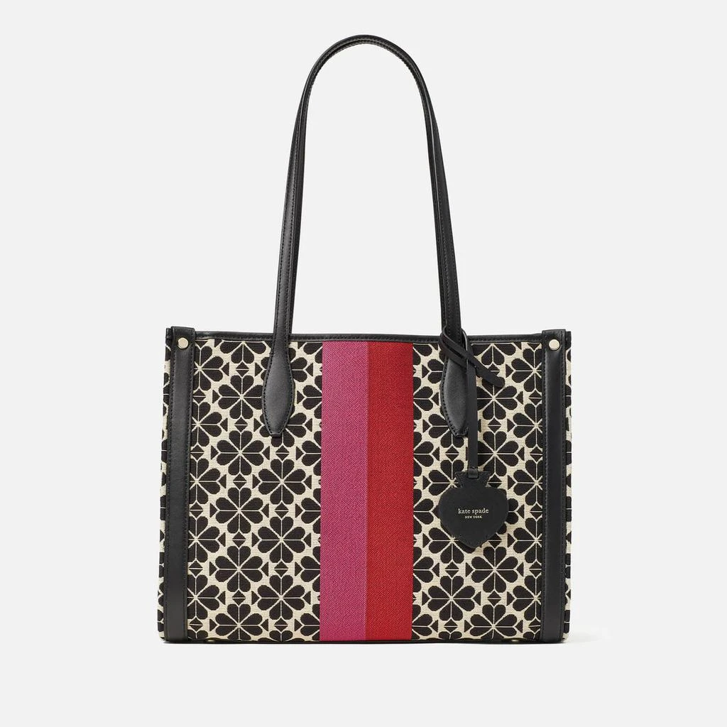 商品Kate Spade|Kate Spade New York Women's Spade Flower Market Tote Bag - Cream Multi,价格¥1747,第1张图片