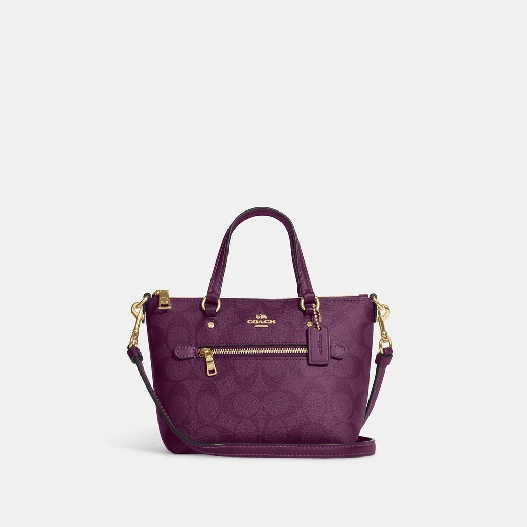 Coach Outlet Mini Gallery Crossbody In Signature Canvas 商品
