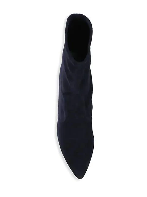 商品Stuart Weitzman|Cling 麂皮袜靴,价格¥1724,第4张图片详细描述
