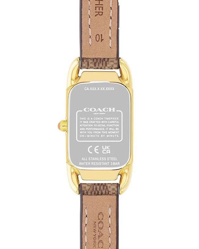 商品Coach|Cadie Watch, 18mm x 29mm,价格¥1546,第3张图片详细描述