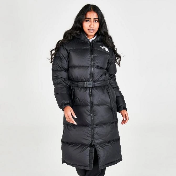 商品The North Face|Women's The North Face Nuptse Belted Long Parka,价格¥2077,第1张图片