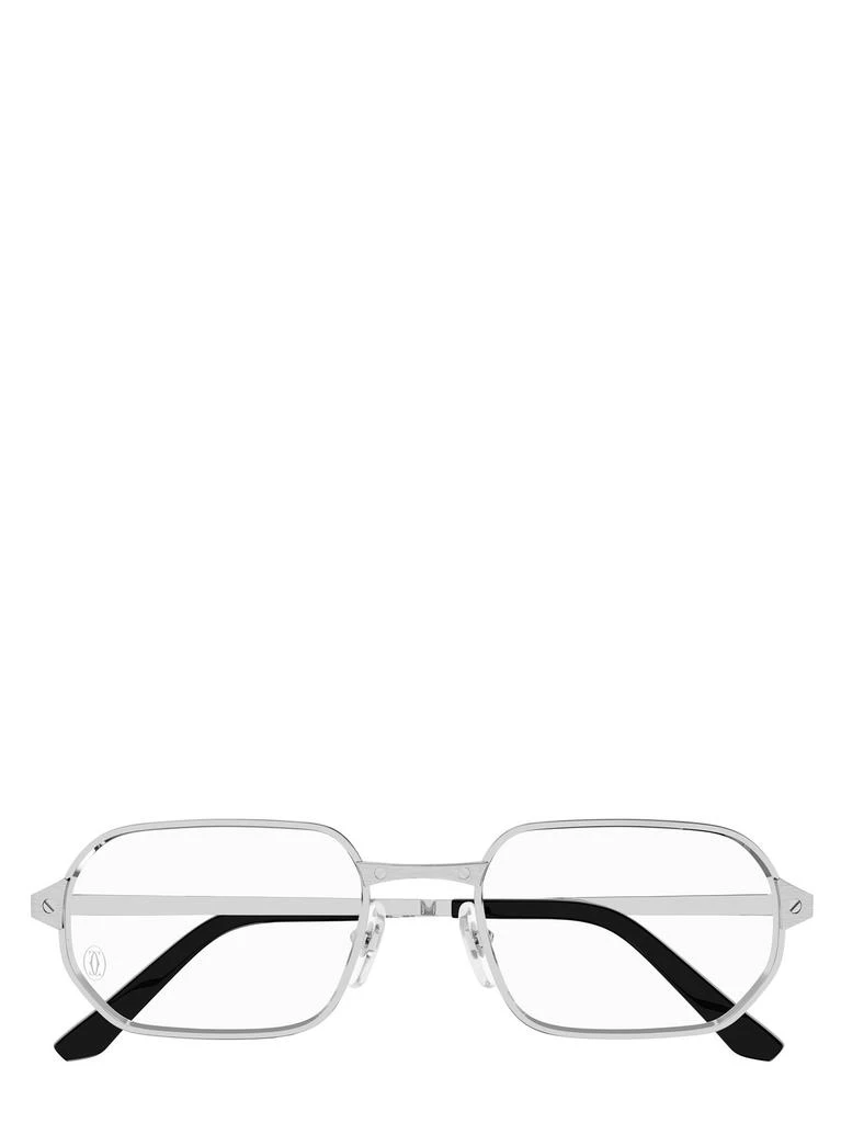 商品Cartier|Cartier Rectangular Frame Glasses,价格¥6481,第1张图片