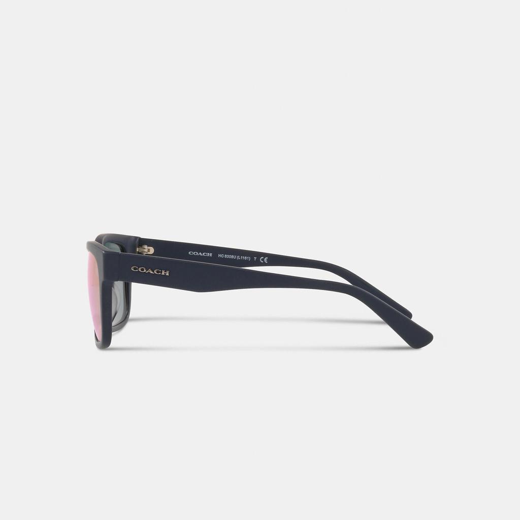 商品Coach|Coach Outlet Square Frame Sunglasses,价格¥621,第4张图片详细描述