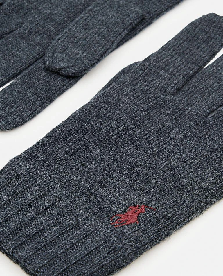 商品Ralph Lauren|Signature Pony Knit Touch Gloves,价格¥229,第2张图片详细描述