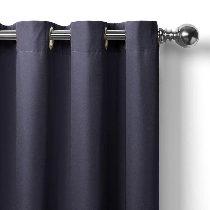 商品Elrene Home Fashions|Connor Solid Indoor/Outdoor Curtain Panel, 52" x 108",价格¥824,第2张图片详细描述