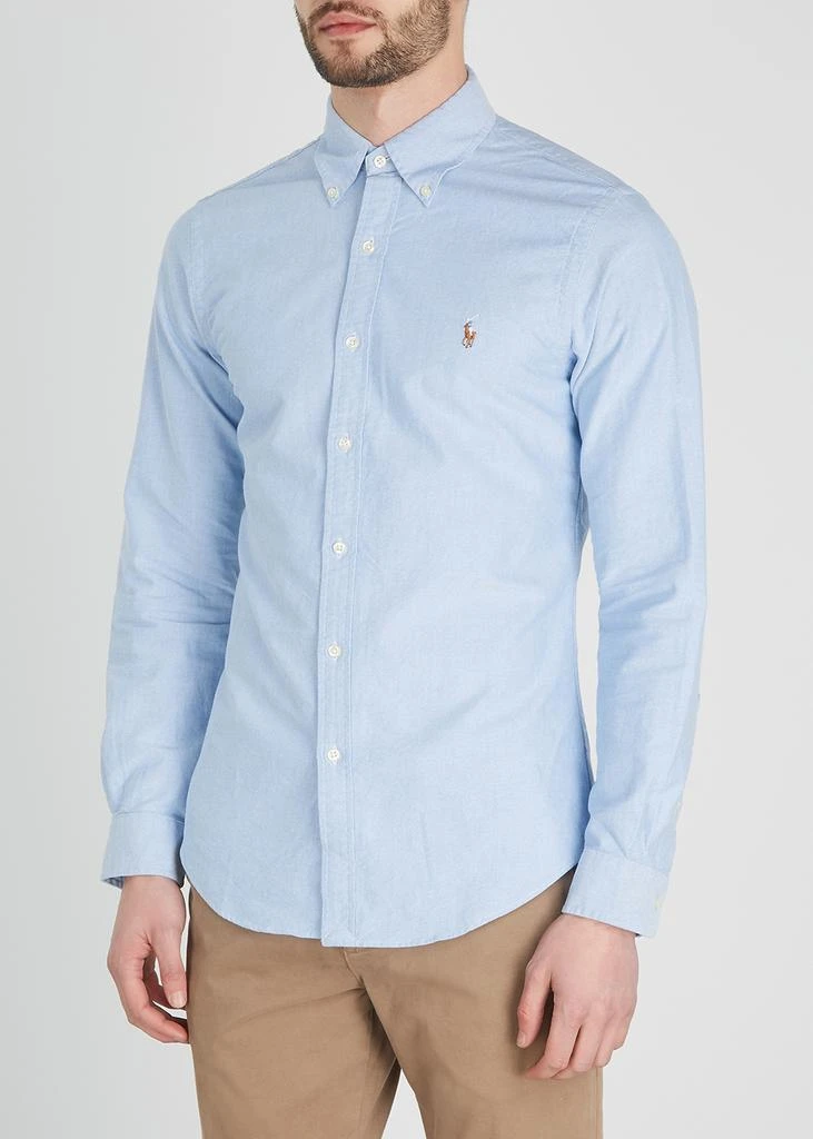 商品Ralph Lauren|Light blue cotton Oxford shirt,价格¥1324,第2张图片详细描述