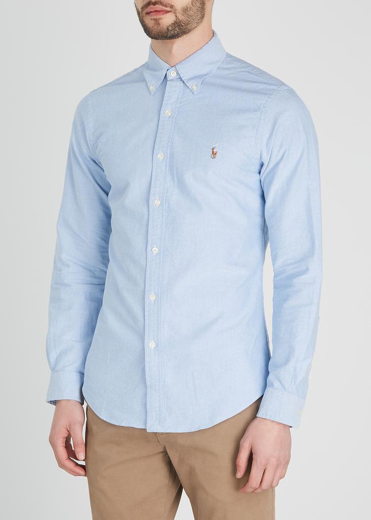 商品Ralph Lauren|Light blue cotton Oxford shirt,价格¥937,第4张图片详细描述