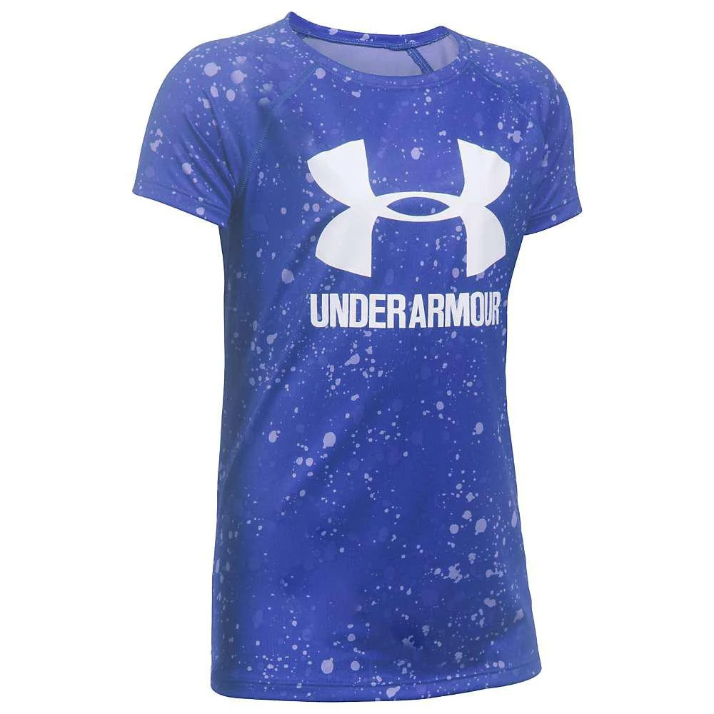 商品Under Armour|Under Armour Girls' UA Novelty Big Logo SS Tee,价格¥141,第1张图片