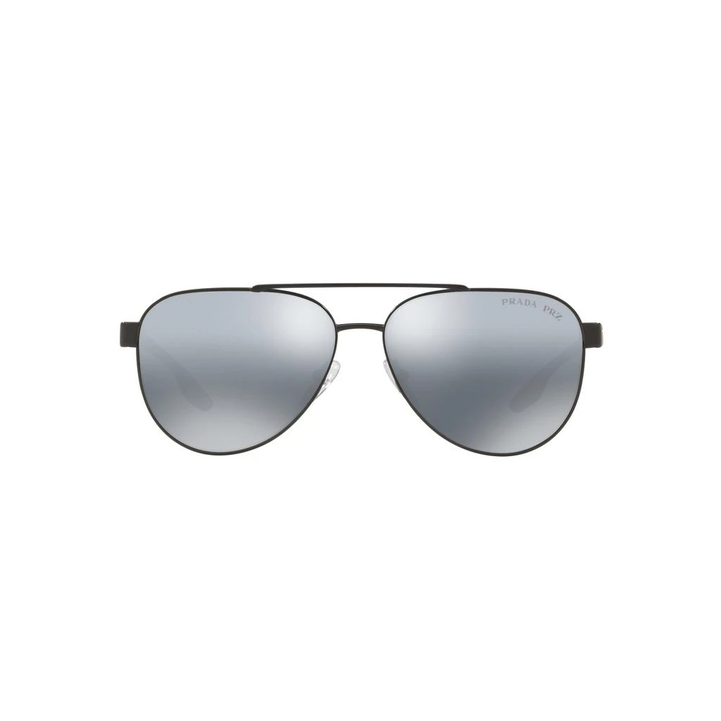 商品Prada|Prada Linea Rossa  PS 54TS 1AB2F2 61mm Mens Pilot Sunglasses,价格¥736,第1张图片