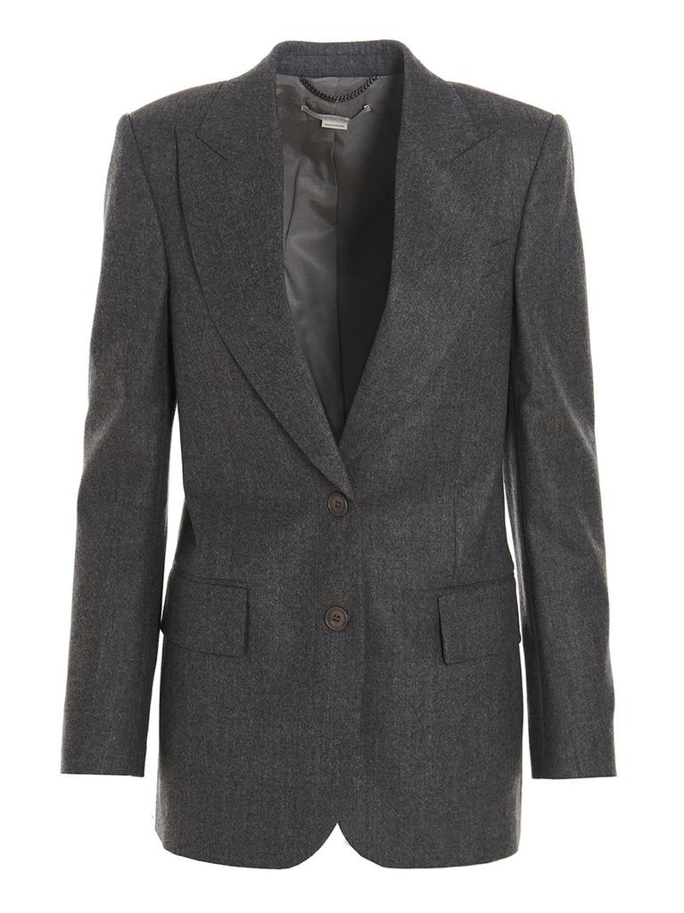 Stella McCartney flannel Blazer Jacket商品第1张图片规格展示