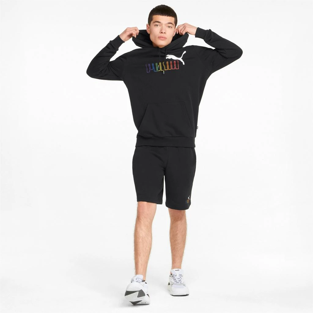 商品Puma|PUMA Men's Essentials+ Rainbow Hoodie,价格¥210,第4张图片详细描述